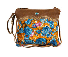Load image into Gallery viewer, Blue Ridge Blooms Small And Crossbody Bag
