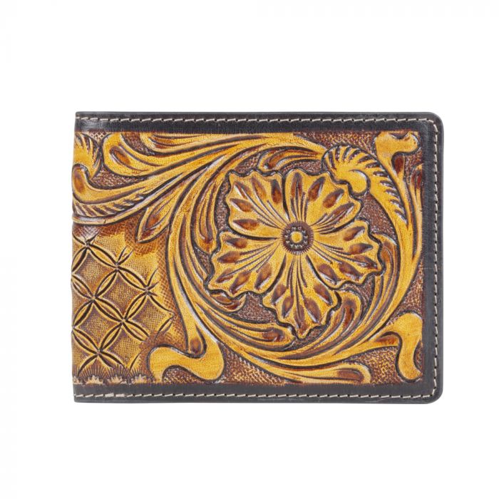 BROWN ARMOUR WALLET